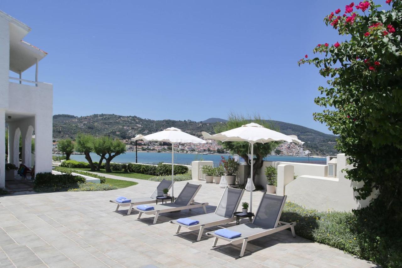 Skopelos Village Hotel ภายนอก รูปภาพ