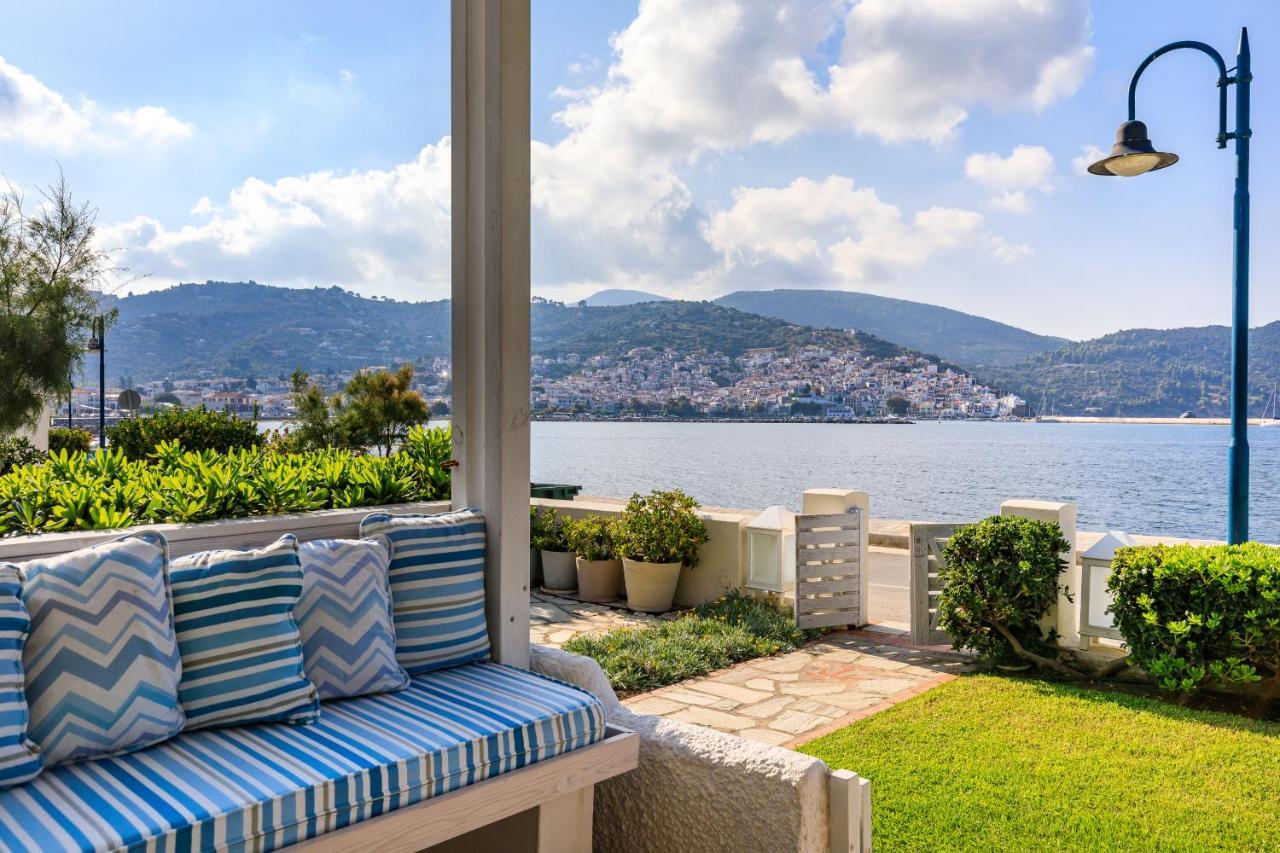 Skopelos Village Hotel ภายนอก รูปภาพ