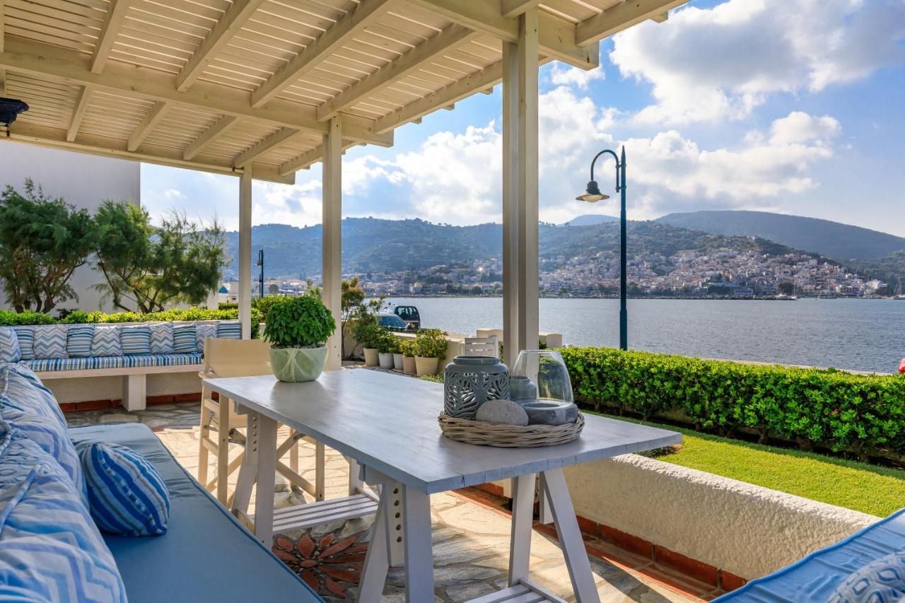 Skopelos Village Hotel ภายนอก รูปภาพ